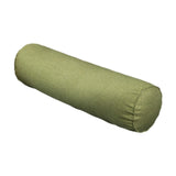 Maxbell Round Cylindrical Pillow Craft Supplies Bolster Cushion for Home Office Yoga Green