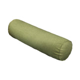 Maxbell Round Cylindrical Pillow Craft Supplies Bolster Cushion for Home Office Yoga Green