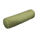 Maxbell Round Cylindrical Pillow Craft Supplies Bolster Cushion for Home Office Yoga Green