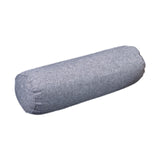 Maxbell Round Cylindrical Pillow Craft Supplies Bolster Cushion for Home Office Yoga Grey