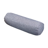 Maxbell Round Cylindrical Pillow Craft Supplies Bolster Cushion for Home Office Yoga Grey