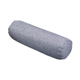 Maxbell Round Cylindrical Pillow Craft Supplies Bolster Cushion for Home Office Yoga Grey