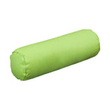 Maxbell Round Cylindrical Pillow Craft Supplies Bolster Cushion for Home Office Yoga Light Green