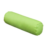 Maxbell Round Cylindrical Pillow Craft Supplies Bolster Cushion for Home Office Yoga Light Green