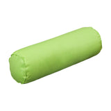 Maxbell Round Cylindrical Pillow Craft Supplies Bolster Cushion for Home Office Yoga Light Green