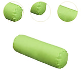 Maxbell Round Cylindrical Pillow Craft Supplies Bolster Cushion for Home Office Yoga Light Green