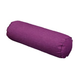 Maxbell Round Cylindrical Pillow Craft Supplies Bolster Cushion for Home Office Yoga Violet