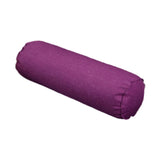 Maxbell Round Cylindrical Pillow Craft Supplies Bolster Cushion for Home Office Yoga Violet