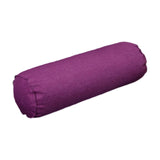 Maxbell Round Cylindrical Pillow Craft Supplies Bolster Cushion for Home Office Yoga Violet