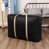 Maxbell House Moving Bag Carrier for Travelling Dormitories Closet Bedrooms Basement 48x30x25 cm Black