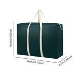 Maxbell House Moving Bag Carrier for Travelling Dormitories Closet Bedrooms Basement 68x50x25 cm Green