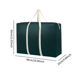 Maxbell House Moving Bag Carrier for Travelling Dormitories Closet Bedrooms Basement 48x30x25 cm Green