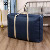 Maxbell House Moving Bag Carrier for Travelling Dormitories Closet Bedrooms Basement 48x30x25 cm Navy