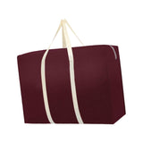 Maxbell House Moving Bag Carrier for Travelling Dormitories Closet Bedrooms Basement 78x55x25 cm Burgundy
