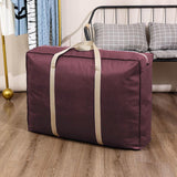 Maxbell House Moving Bag Carrier for Travelling Dormitories Closet Bedrooms Basement 78x55x25 cm Burgundy