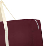 Maxbell House Moving Bag Carrier for Travelling Dormitories Closet Bedrooms Basement 68x50x25 cm Burgundy