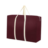 Maxbell House Moving Bag Carrier for Travelling Dormitories Closet Bedrooms Basement 48x30x25 cm Burgundy