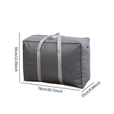 Maxbell House Moving Bag Carrier for Travelling Dormitories Closet Bedrooms Basement 78x55x25 cm Gray