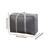 Maxbell House Moving Bag Carrier for Travelling Dormitories Closet Bedrooms Basement 48x30x25 cm Gray
