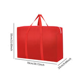 Maxbell House Moving Bag Carrier for Travelling Dormitories Closet Bedrooms Basement 78x55x25 cm Red