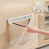 Maxbell Grocery Bag Holder Container Portable Mesh for Cabinet Door Bathroom Kitchen