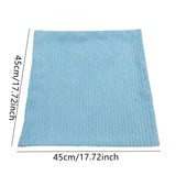 Maxbell Corduroy Pillow Cover Home Decor Zipper Cushion Cover for Bedroom Sofa Hotel Light Blue