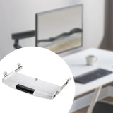 Maxbell Keyboard Tray Under Desk Sliding Keyboard Drawer Tray for Gaming Home Office White