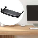 Maxbell Keyboard Tray Under Desk Sliding Keyboard Drawer Tray for Gaming Home Office Black