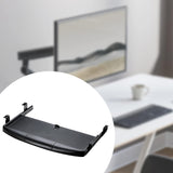 Maxbell Keyboard Tray Under Desk Sliding Keyboard Drawer Tray for Gaming Home Office Black