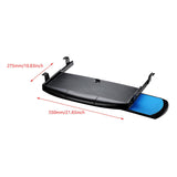 Maxbell Keyboard Tray Under Desk Slide Out Platform Pull Out Sliding Keyboard Drawer Black