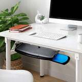 Maxbell Keyboard Tray Under Desk Slide Out Platform Pull Out Sliding Keyboard Drawer Black