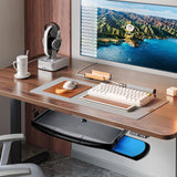 Maxbell Keyboard Tray Under Desk Slide Out Platform Pull Out Sliding Keyboard Drawer Black