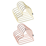 Maxbell Book Stand Flexible Desk Book Storage Rack for Table Decor Living Room Hotel Gold