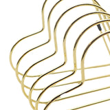 Maxbell Book Stand Flexible Desk Book Storage Rack for Table Decor Living Room Hotel Gold