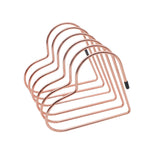 Maxbell Book Stand Flexible Desk Book Storage Rack for Table Decor Living Room Hotel Rose Gold