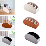 Maxbell Remote Caddies Remote Control Holder for Living Room Toothbrushes TV Remotes beige