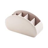 Maxbell Remote Caddies Remote Control Holder for Living Room Toothbrushes TV Remotes beige