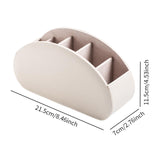 Maxbell Remote Caddies Remote Control Holder for Living Room Toothbrushes TV Remotes beige