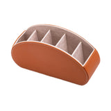 Maxbell Remote Caddies Remote Control Holder for Living Room Toothbrushes TV Remotes brown