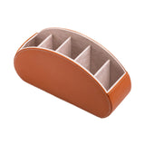 Maxbell Remote Caddies Remote Control Holder for Living Room Toothbrushes TV Remotes brown