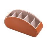 Maxbell Remote Caddies Remote Control Holder for Living Room Toothbrushes TV Remotes brown