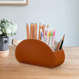 Maxbell Remote Caddies Remote Control Holder for Living Room Toothbrushes TV Remotes brown