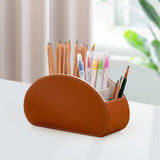 Maxbell Remote Caddies Remote Control Holder for Living Room Toothbrushes TV Remotes brown