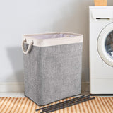 Maxbell Storage Basket Folded with Handles Laundry Basket for Dorm Room Home Bedroom
