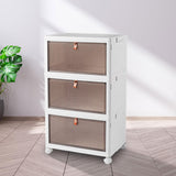 Maxbell Folding Storage Bin Stackable Closet Organizer Practical Storage Container