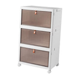 Maxbell Folding Storage Bin Stackable Closet Organizer Practical Storage Container