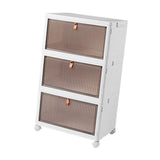 Maxbell Folding Storage Bin Stackable Closet Organizer Practical Storage Container