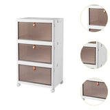 Maxbell Folding Storage Bin Stackable Closet Organizer Practical Storage Container