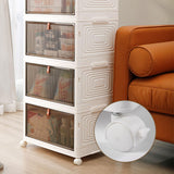 Maxbell Folding Storage Bin Stackable Closet Organizer Practical Storage Container