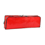Maxbell Gift Wrap Organizer Bag Wrapping Paper Storage Container for Christmas Gifts Red